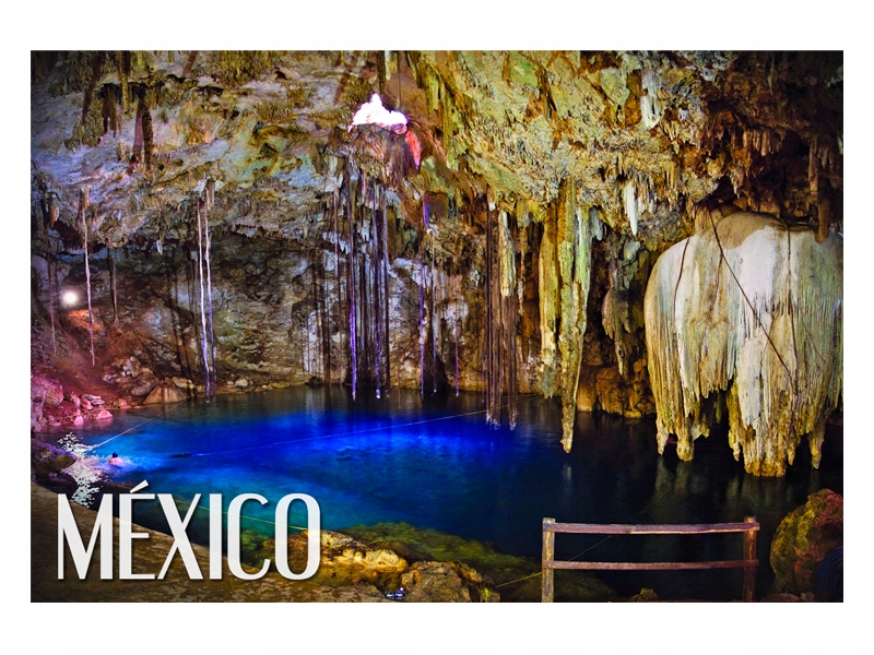 

Meksyk Jukatan Jaskinia Magnes na lodówkę