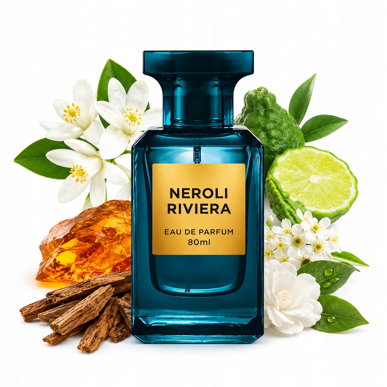 Oryginalne Perfumy Arabskie Fragrance World Neroli Riviera 80ml Edp+gratis
