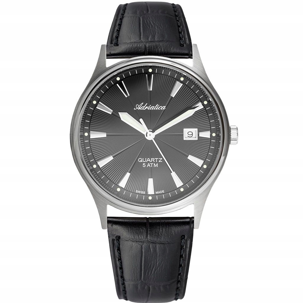 Pánské Hodinky Adriatica na řemínku A1171.4216Q – Quartzové hodinky Swiss Made