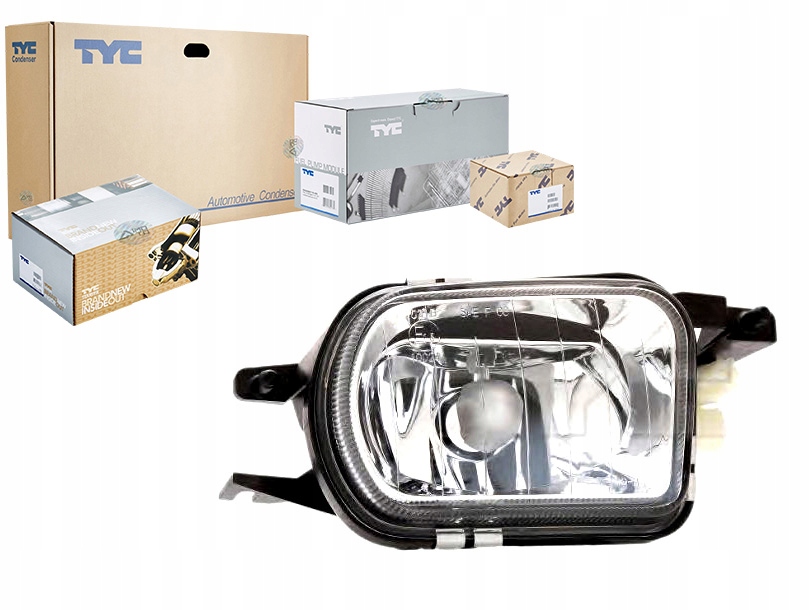 Mlhová Lampa (HB4) Mercedes C-klasa W203 0 Sada řidiče #35