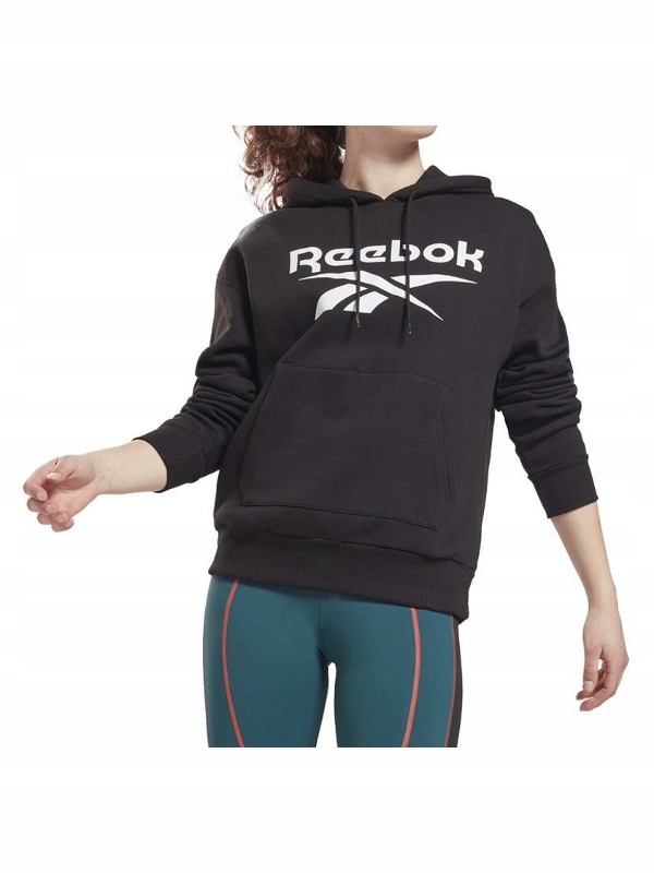 Mikina dámská Reebok s kapucí GS9392 černá Xs Xs