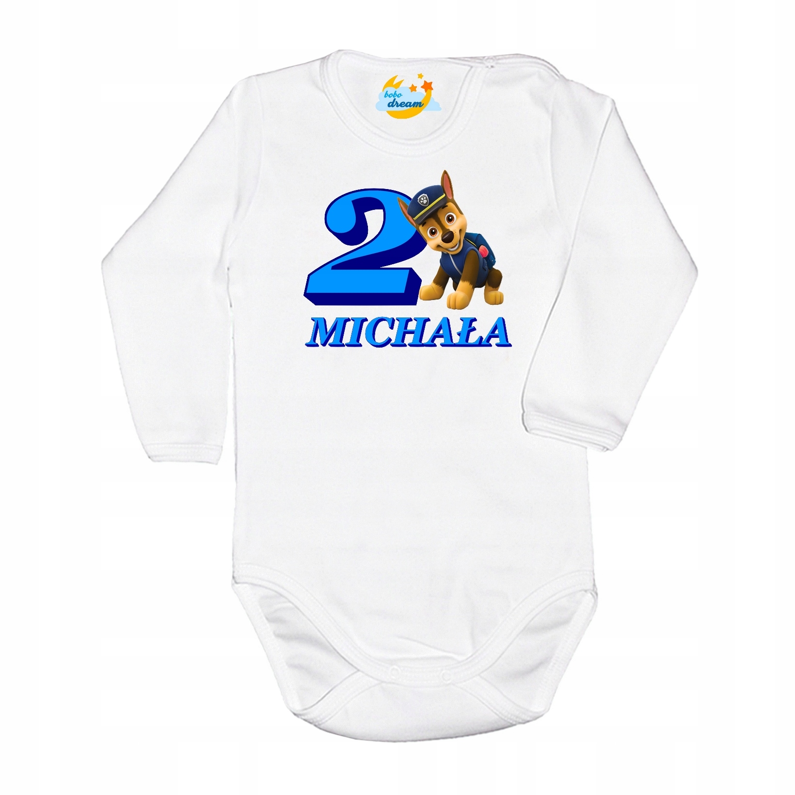 

Body niemowlęce 2 urodziny z imieniem 2 latka 86