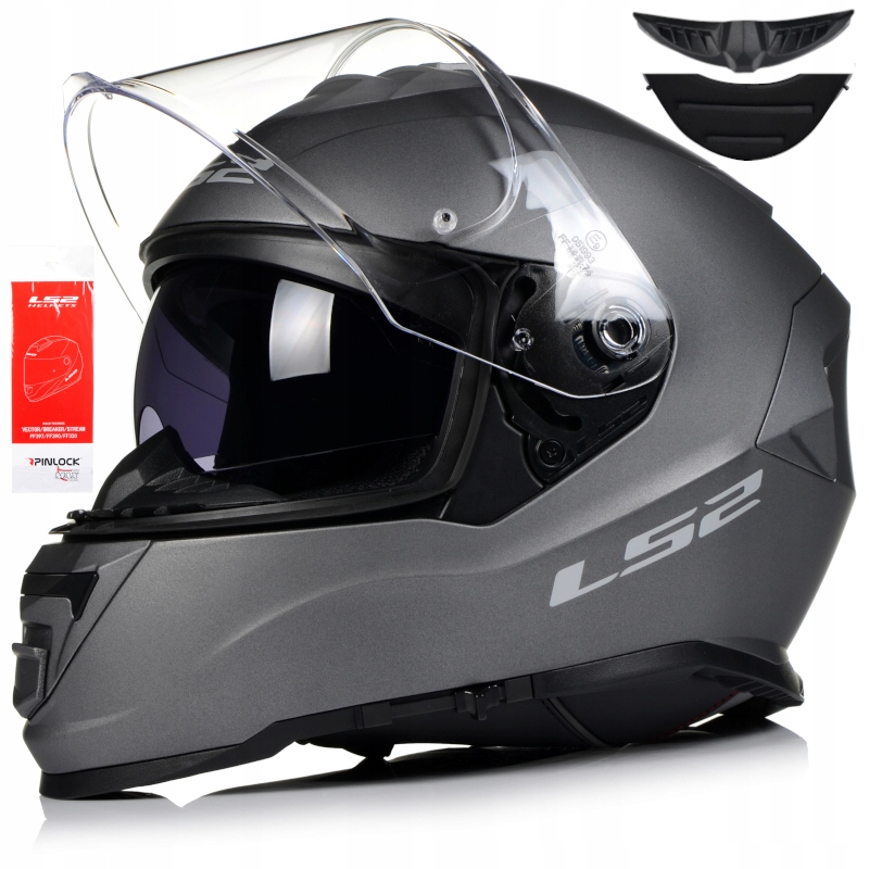 LS2 FF800 Titan Matt Motocyklová Prilba Sada veľ. S
