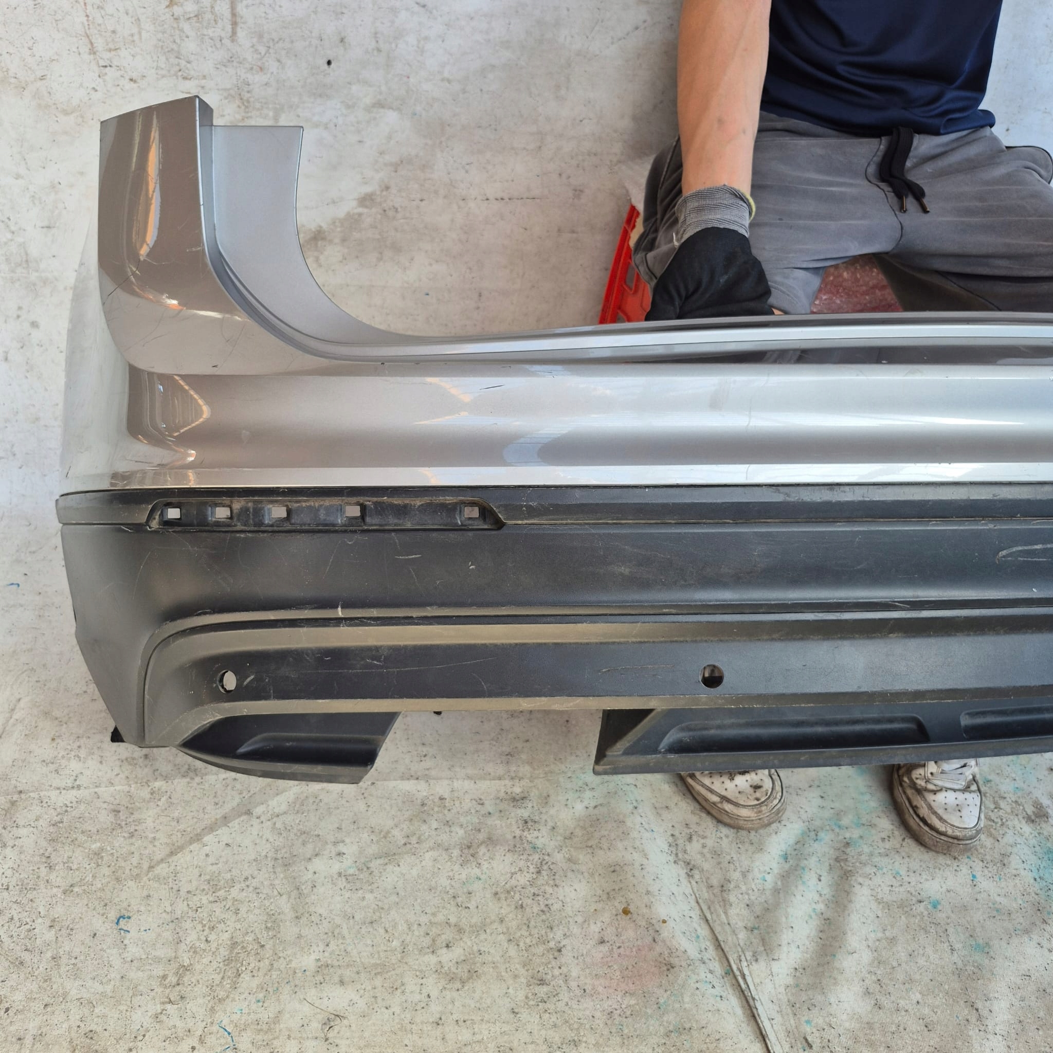VW TIGUAN II 2 16- Stoßstange heck hinten 4PDC