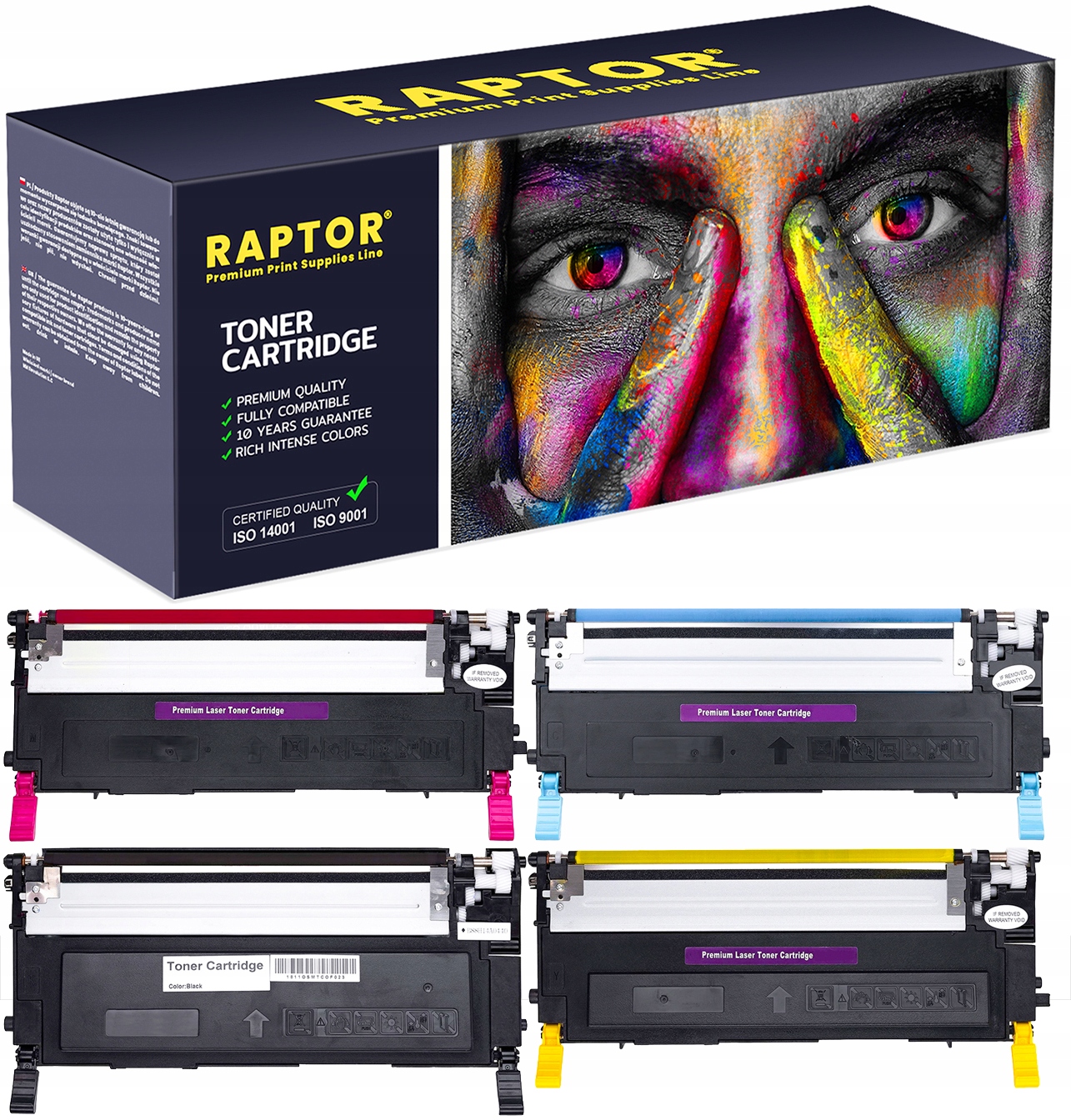 4x Toner Pro Samsung CLX-3305FN CLP-365W CLT-406S
