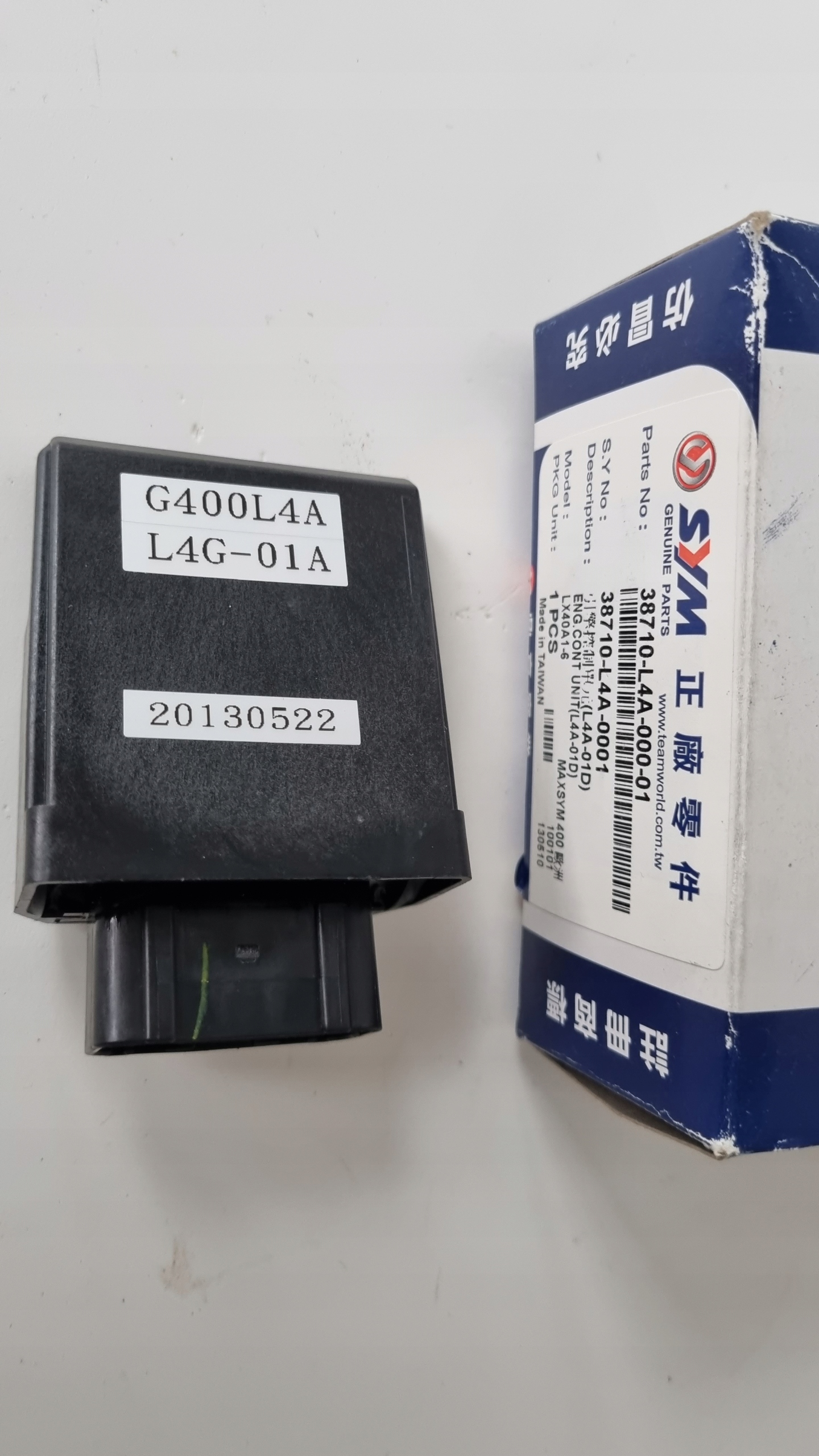 38710-L4A-000-01 - Контроллер двигателя ECU компьютер SYM MAXSYM 400