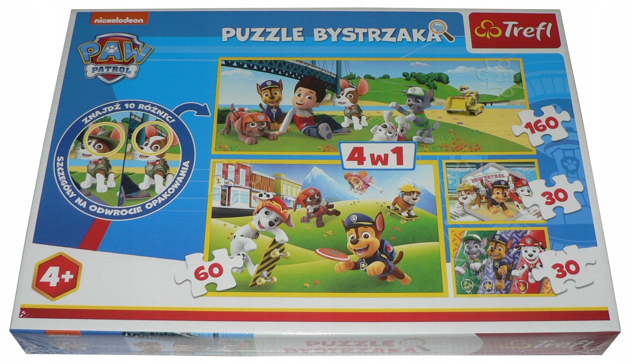 

Puzzle Trefl 30 30 60 160 Psi Patrol 4w1