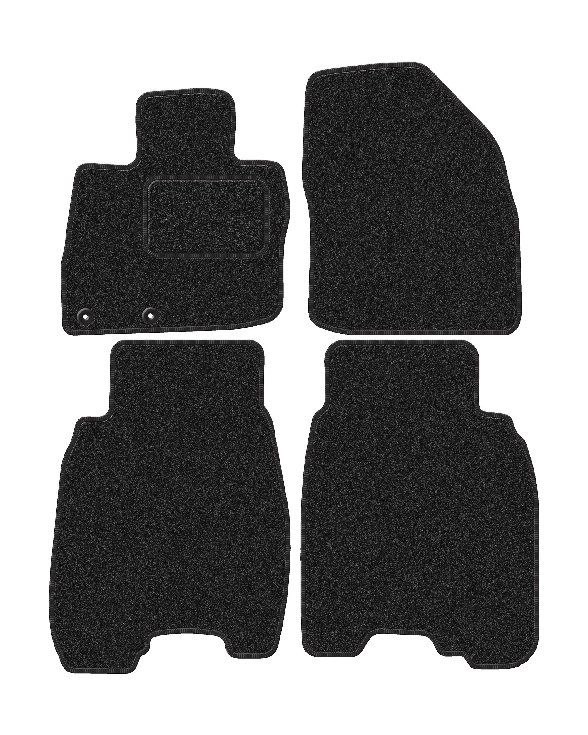 Autokoberce velurové pro Honda Civic VIII hatchback (2006-2012)