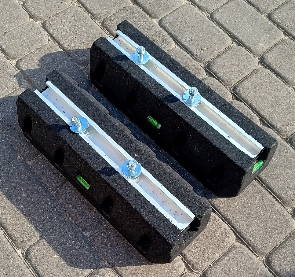 Podstawa gumowa pod klimatyzator 45cm 2szt. komplet wspornik Marka Entalpia