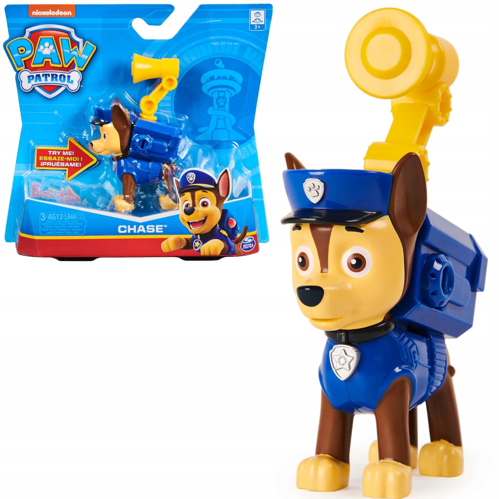 

Psi Patrol Figurka Piesek Chase Z Dźwiękiem 6 CM