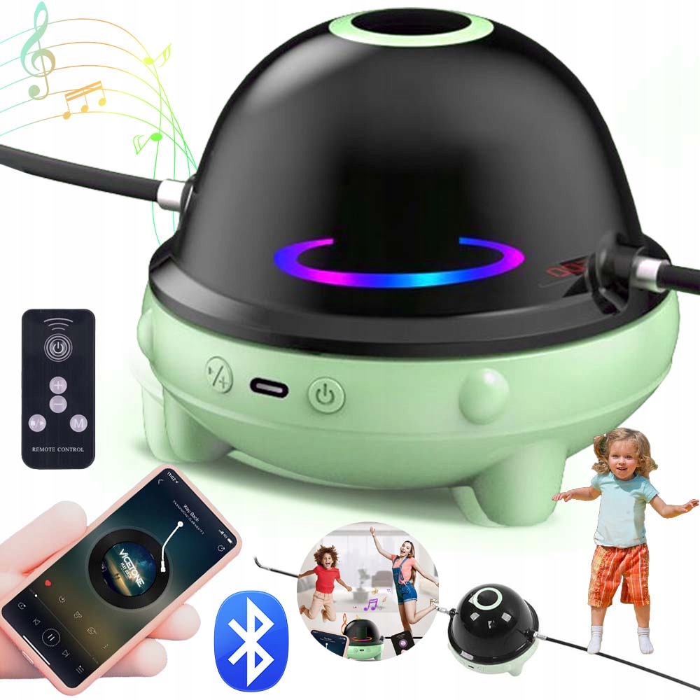 Švihadlo Automatické Inteligentní Elektrické Led Dálkové Ovládání Reproduktor