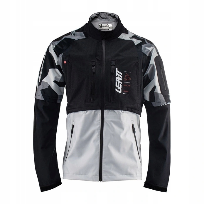Enduro bunda Leatt Moto 4.5 Hydradri Forge čierna šedá Darčeky