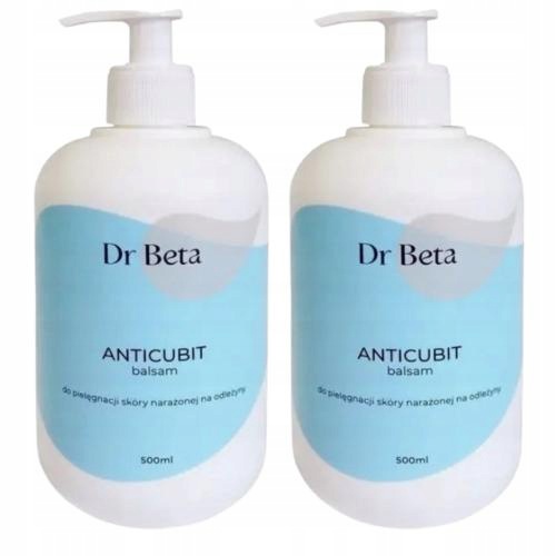 2 X Dr Beta Anticubit Balsam Przeciwodleżynowy 500 Ml,odleżyny, Oparzenia