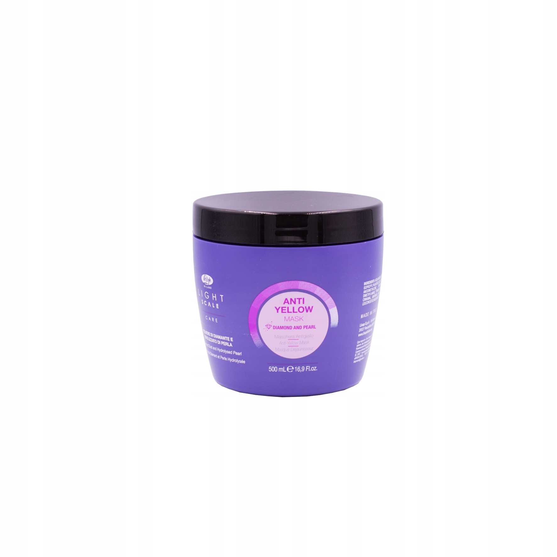Lisap Light Scale Anti Yellow Maska Vč. Blond 500 ML
