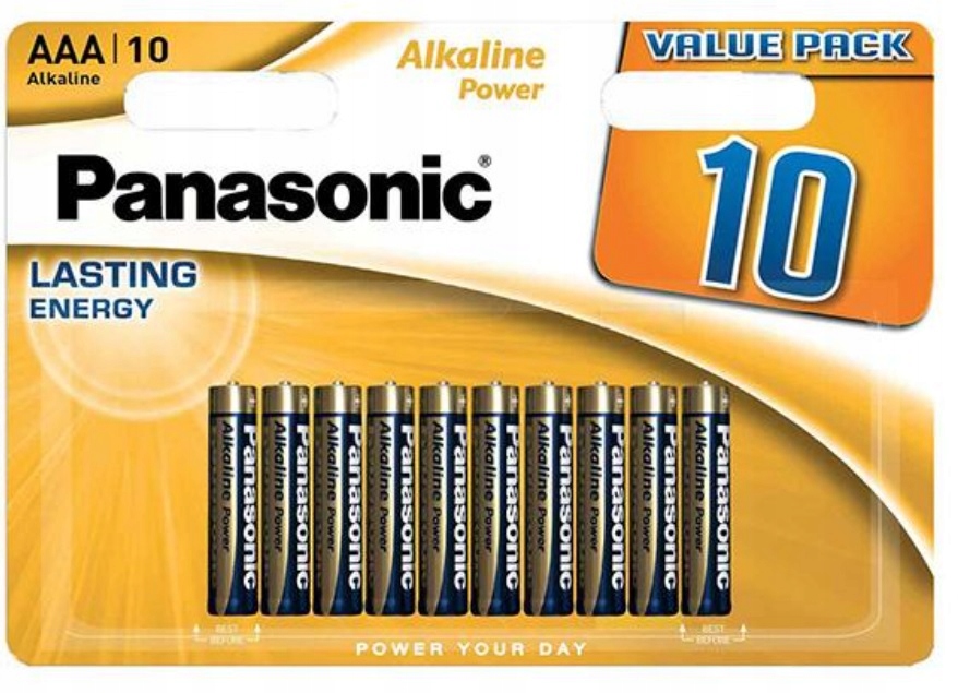 Bateria alkaliczna Panasonic Aaa (R3) 10 szt.