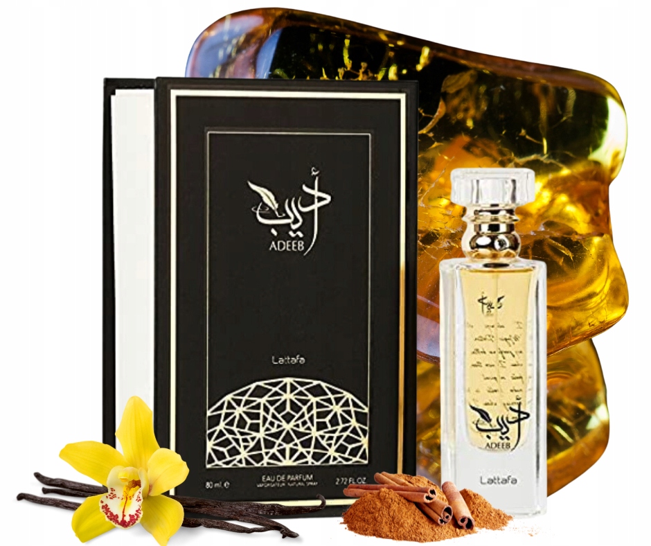 Lattafa Adeeb EDP 80 ml perfumy arabskie