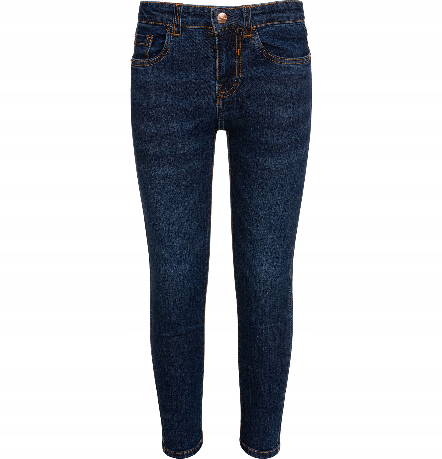 Spodnie Dziewczęce Dziecięce bawełna Jeansy Jeansowe 110 granatowe Endo