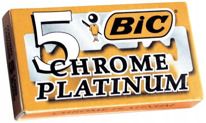 

Żyletki Bic Chrome Platinum opakowanie 5 sztuk