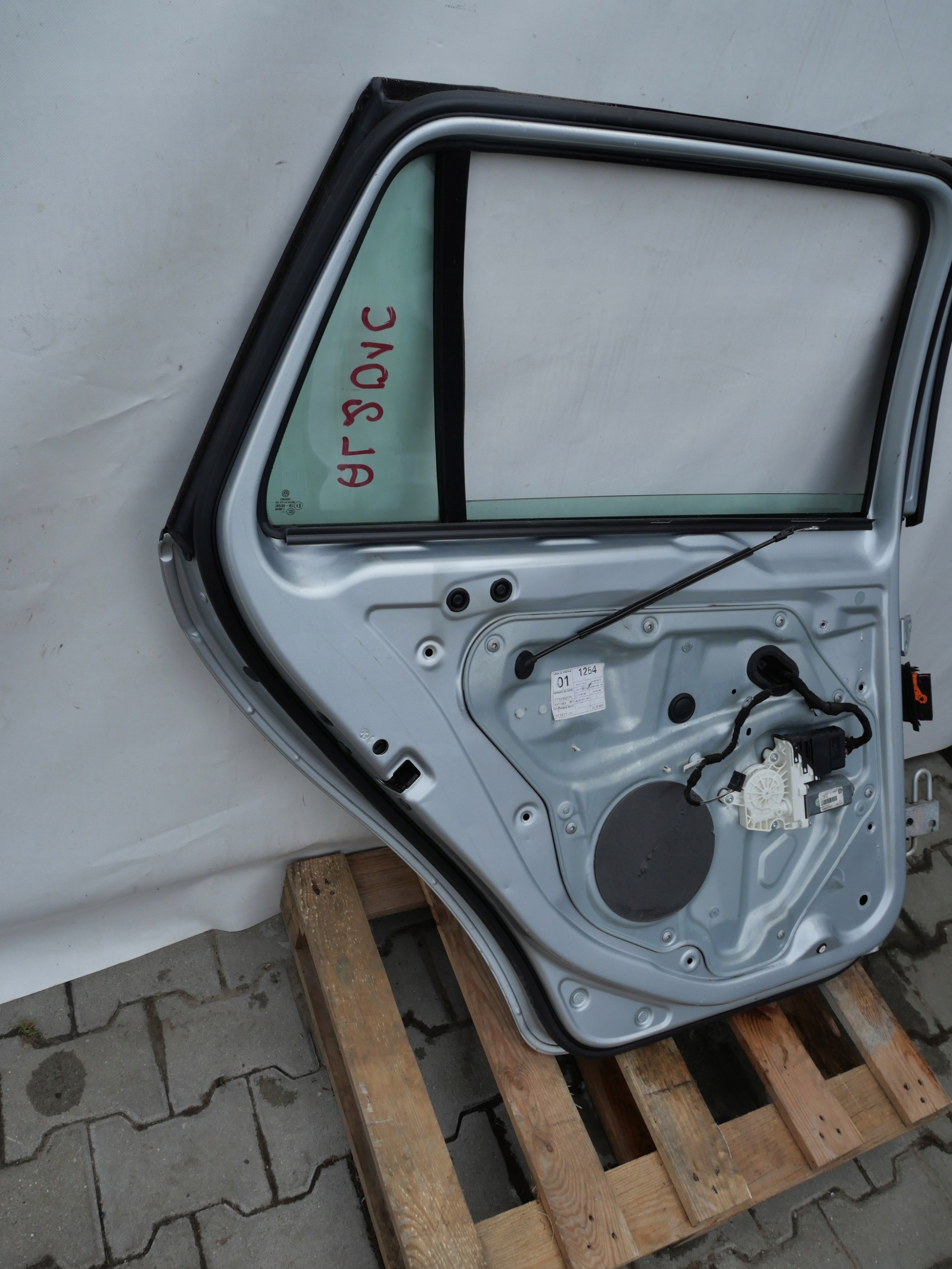 VW GOLF VI tür links heck