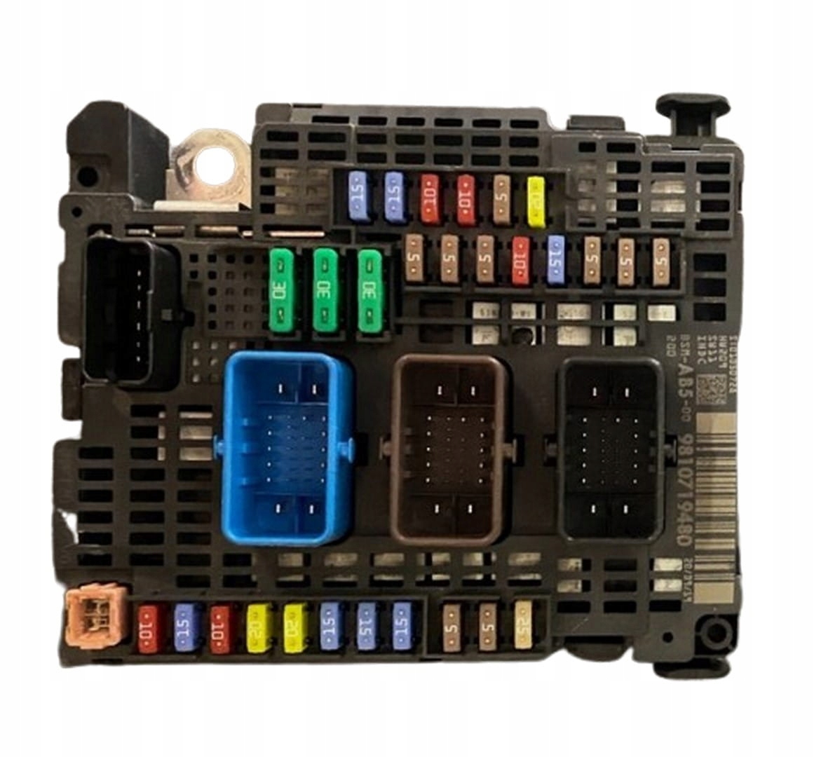 ORYG SKRZYNKA BEZPIECZNIKÓW MODUŁ BSM CITROEN PEUGEOT - 9810719480