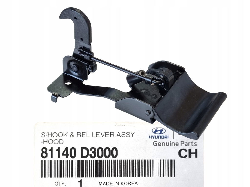 HYUNDAI TUCSON 2015-2020 ZAMEK ZACZEP HAK BLOKADA MASKI