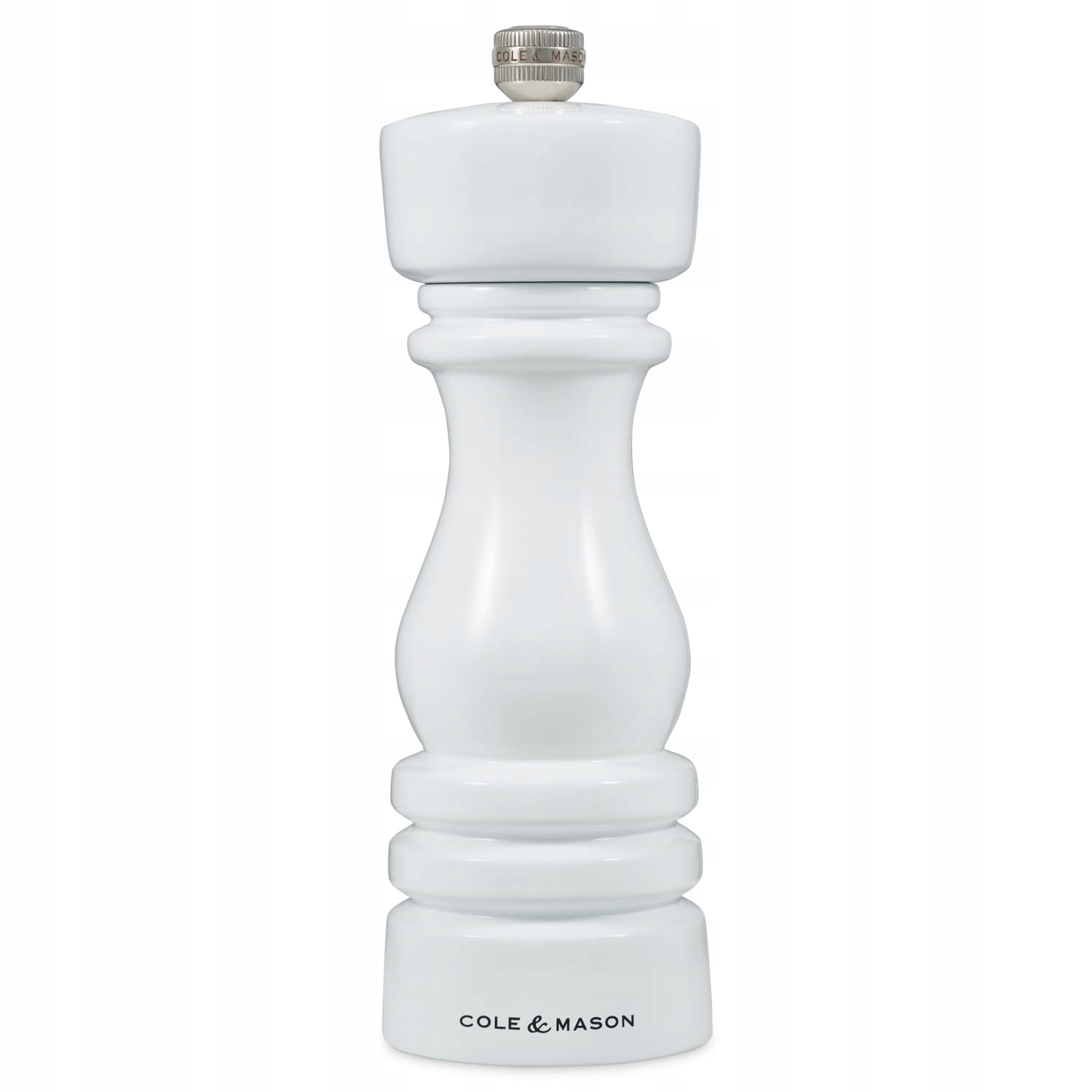 Mlýnek na pepř London White Gloss Precision+ 18 cm