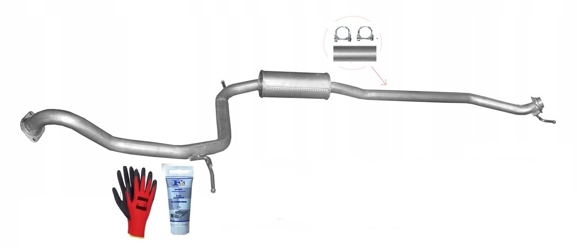 Honda CIVIC 1.8i 16V 103kW (od Roku 2005) Hatchback Střední Tlumič Tlumič bonus