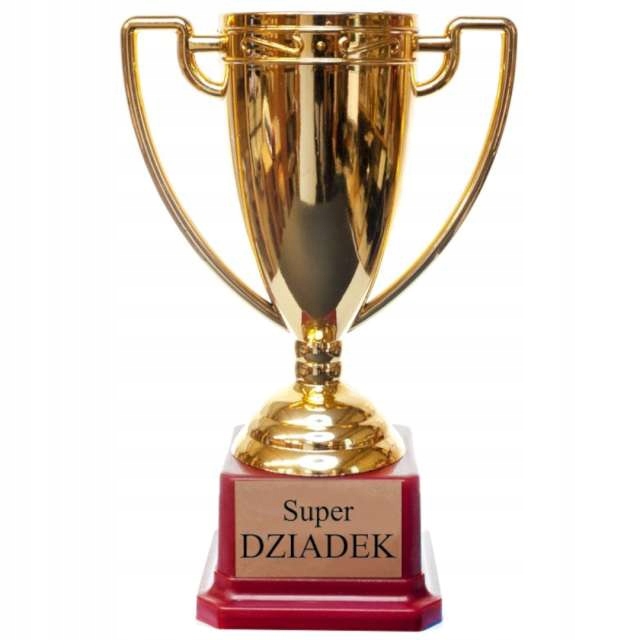 

Puchar trofeum Najlepszy Dziadek złoty XL