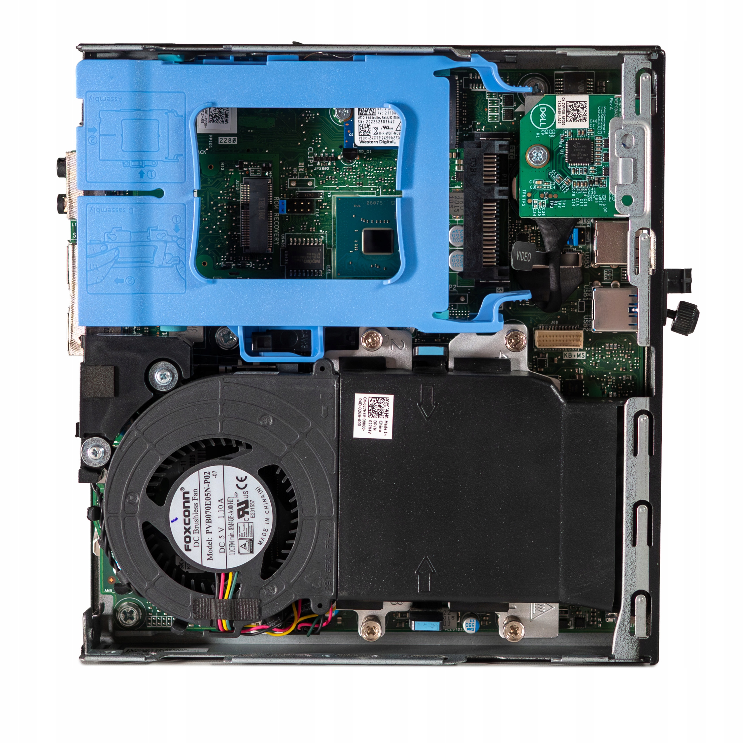 KOMPUTER DELL 3070 TINY I5 9GEN 16GB 512GB NVME W11PRO WIFI MYSZ KLAWIATURA Typ pamięci RAM DDR4