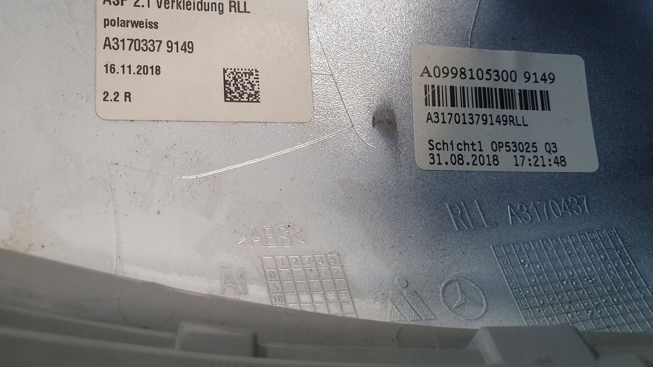 cap mirrors left indicator LED MERCEDES GLC W253 A3170337 15