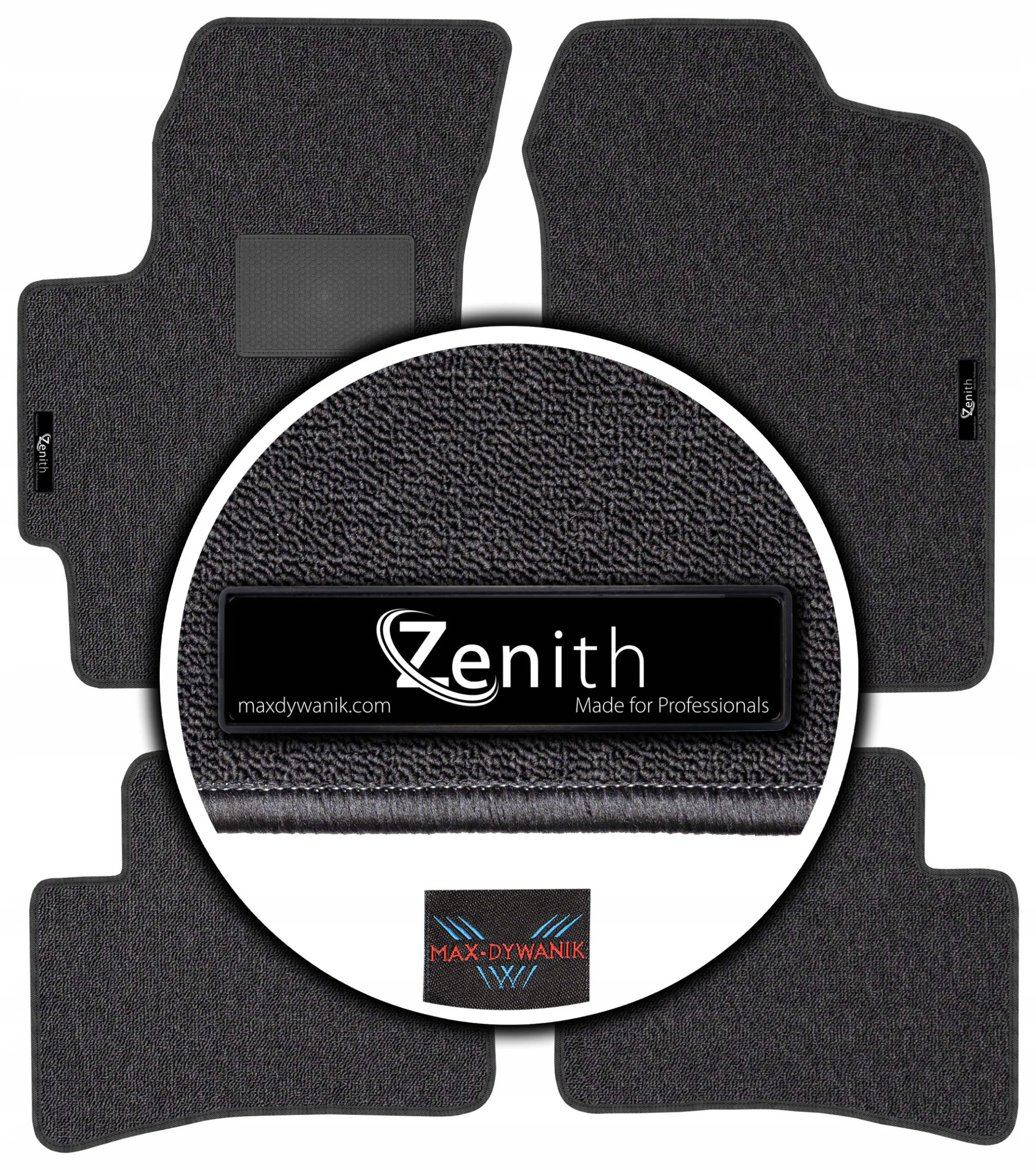 Kia Rio II Fl 2009-2011 Koberce do auta Max-dywanik Zenith