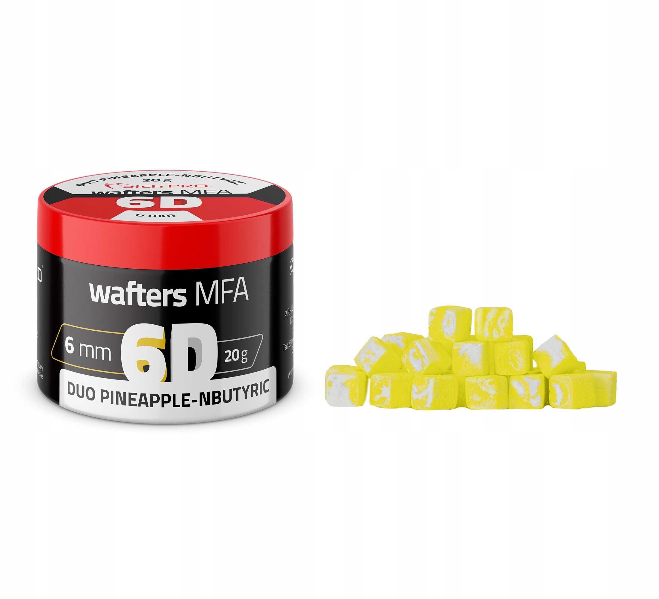 MatchPro 6D Mfa Duo Wafters Pineapple N-Butyric 6x6mm