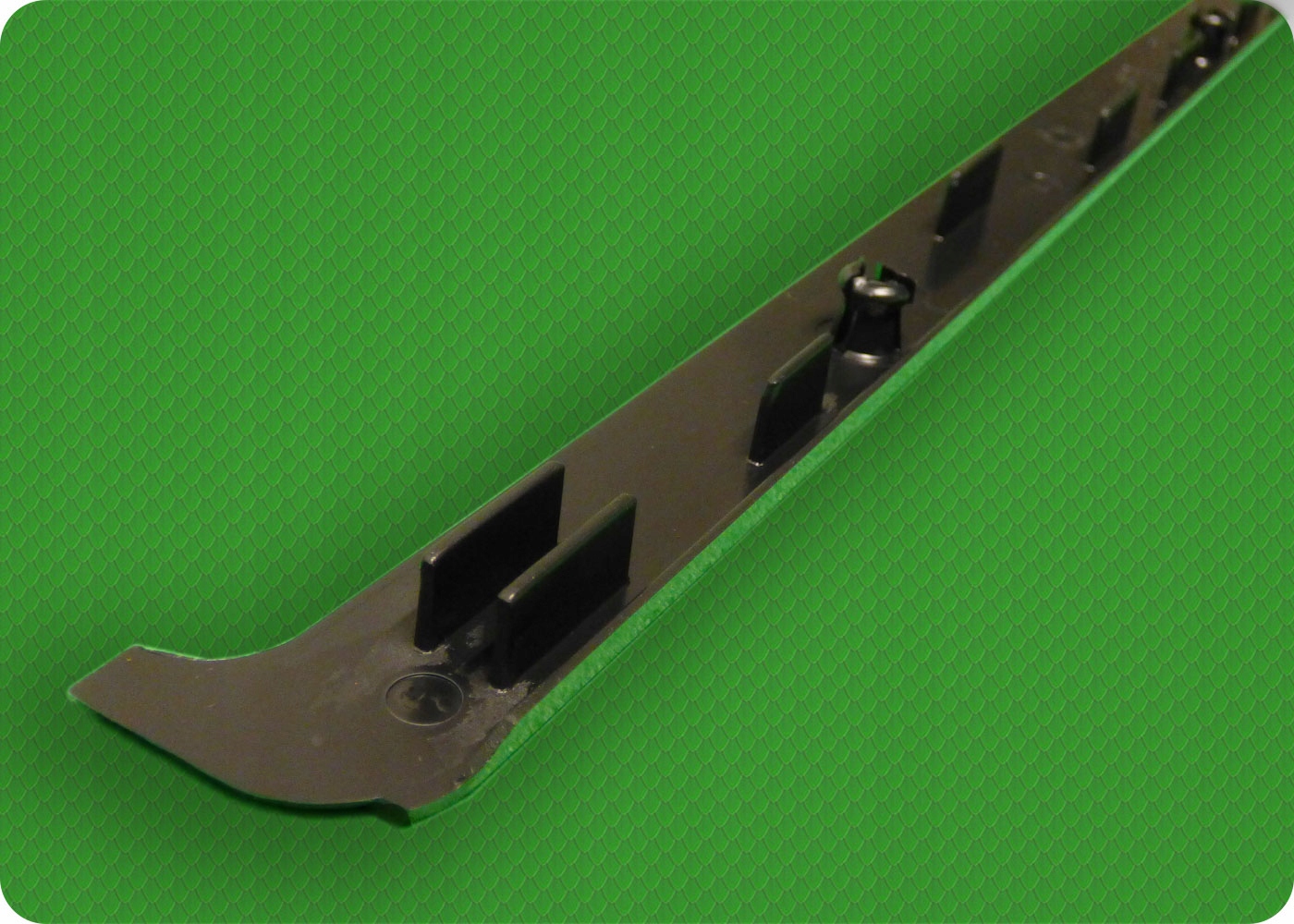 NOWA RAMKA POD TABLICE REJESTRACYJNĄ EU CZARNA Producent inny