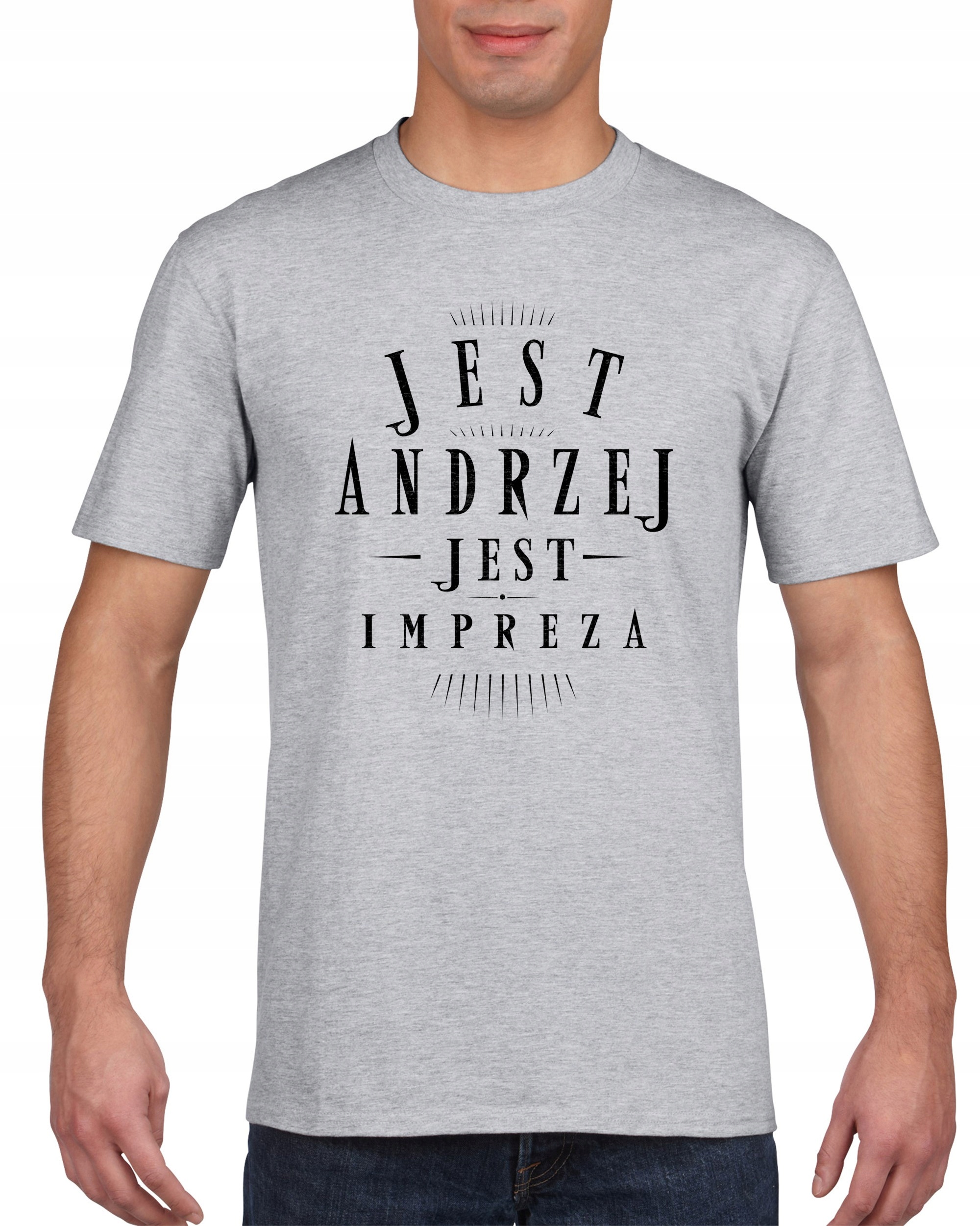 

Koszulka męska Jest Andrzej Jest Impreza s S
