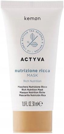 KEMON ACTYVA NUTRIZIONE RICCA MASKA NAWILŻAJĄCA