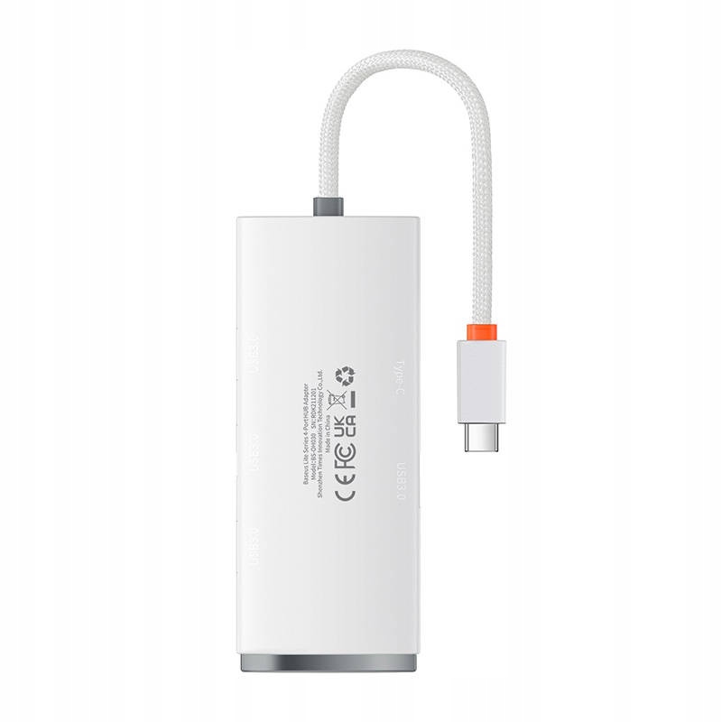 

Hub Adapter Usb-c 4W1 Baseus 4X Usb 3.0 Usb-c 25CM