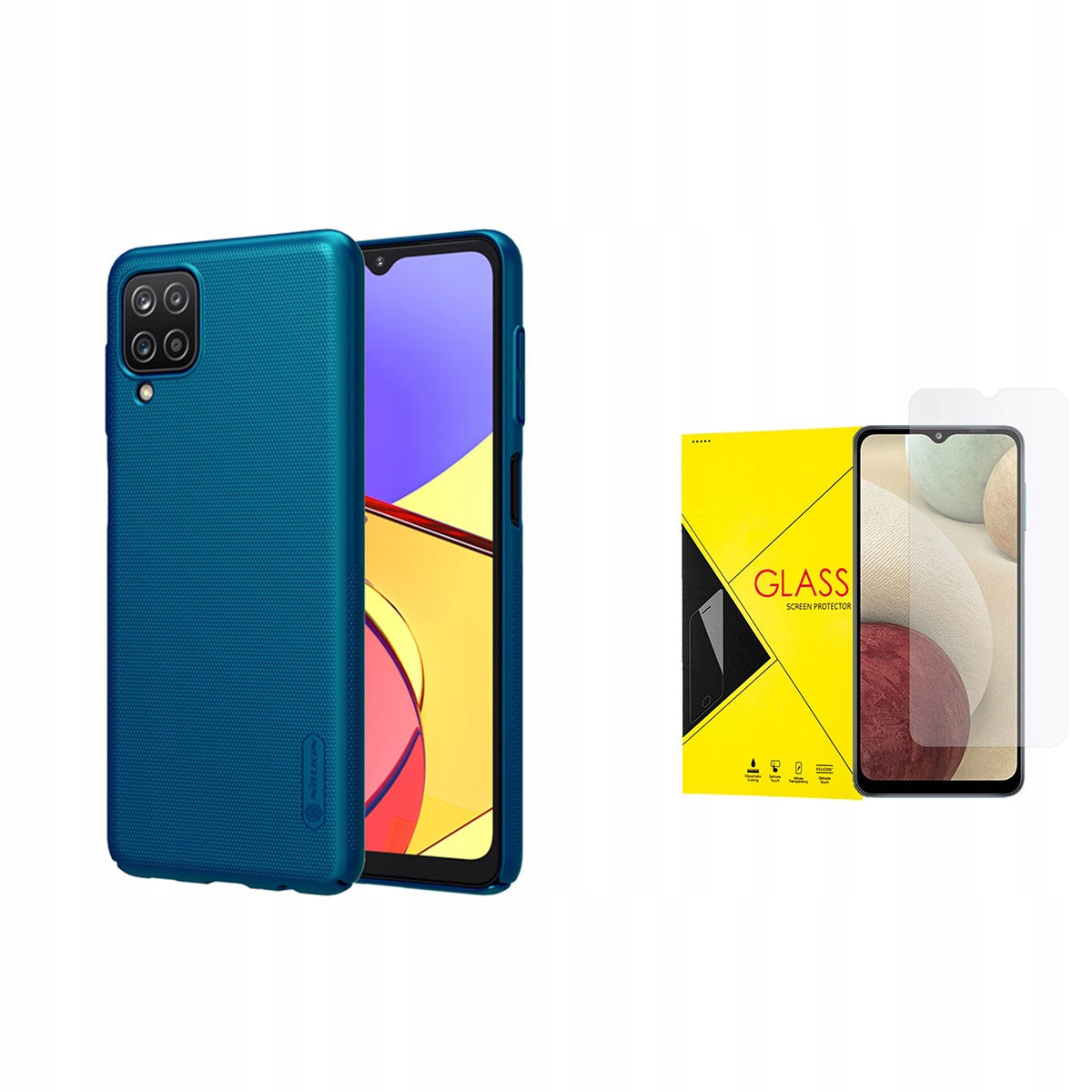 

Nillkin Frosted Etui Do Samsung Galaxy A12 + Szkło