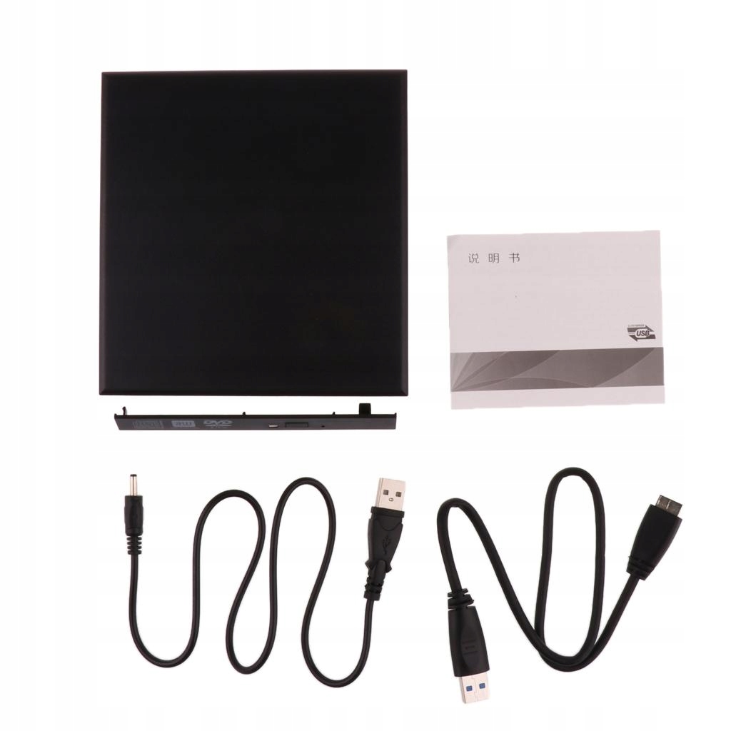 Zewnętrzna obudowa USB3.0 Napęd optyczny Czarny Marka inna