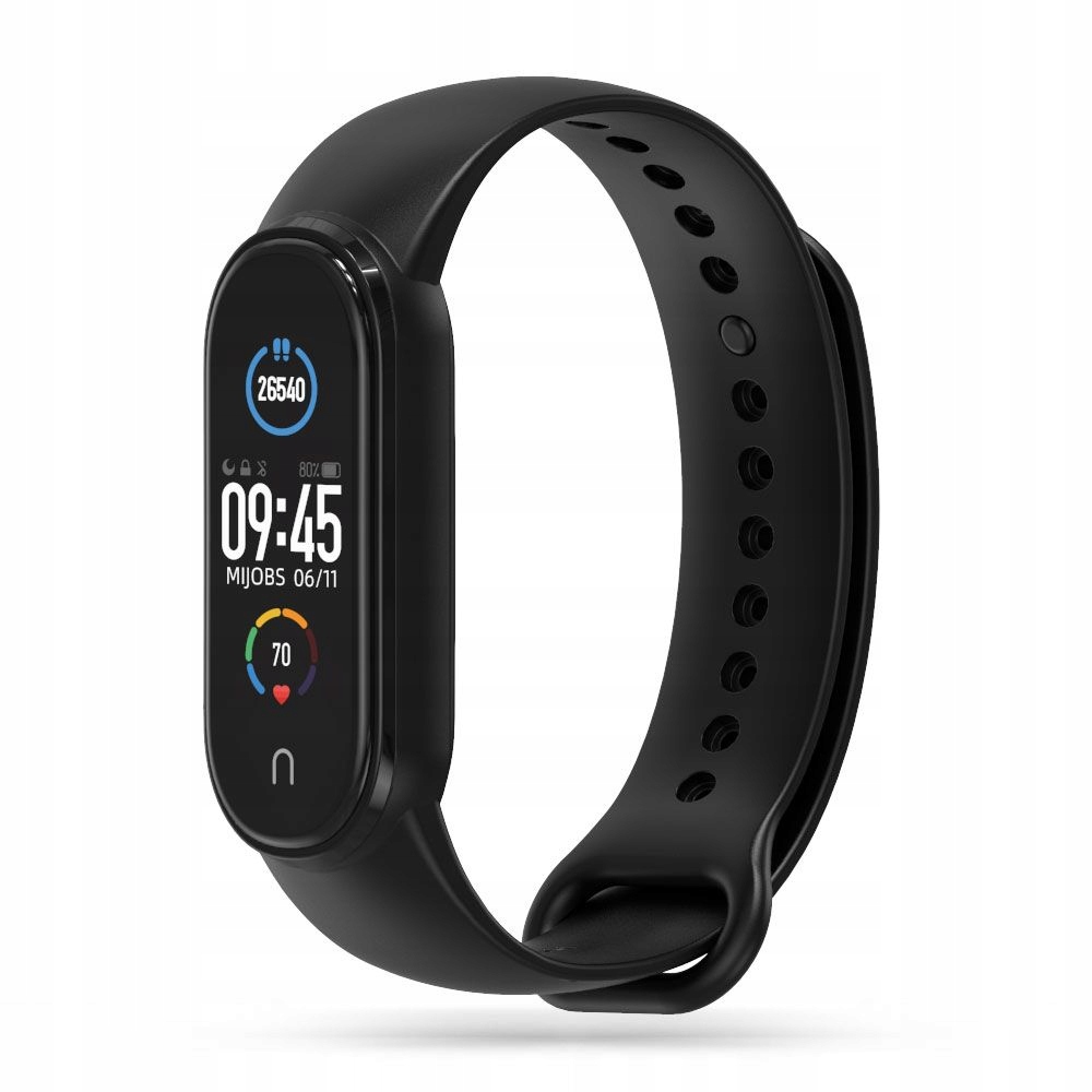 SPORTOWY GUMOWY PASEK OPASKA DO XIAOMI MI SMART BAND 5 / 6 / 7 / 7 NFC