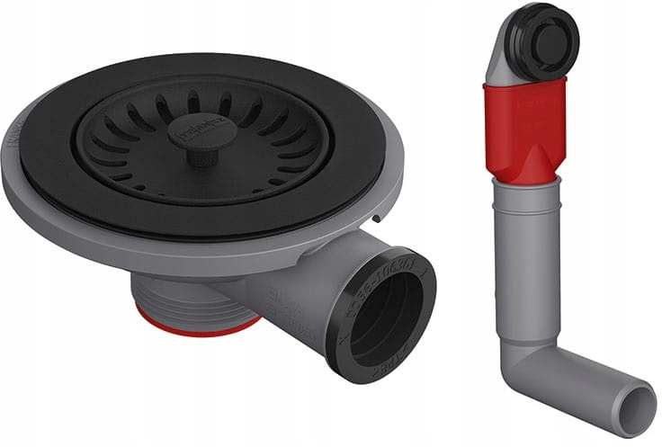 

Franke sitko korek z przelewem, odpływ Czarny