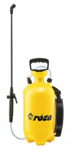 Tlakový postrekovač 6 l s lankom 50 cm a nastaviteľnou tryskou Ruža Kwazar