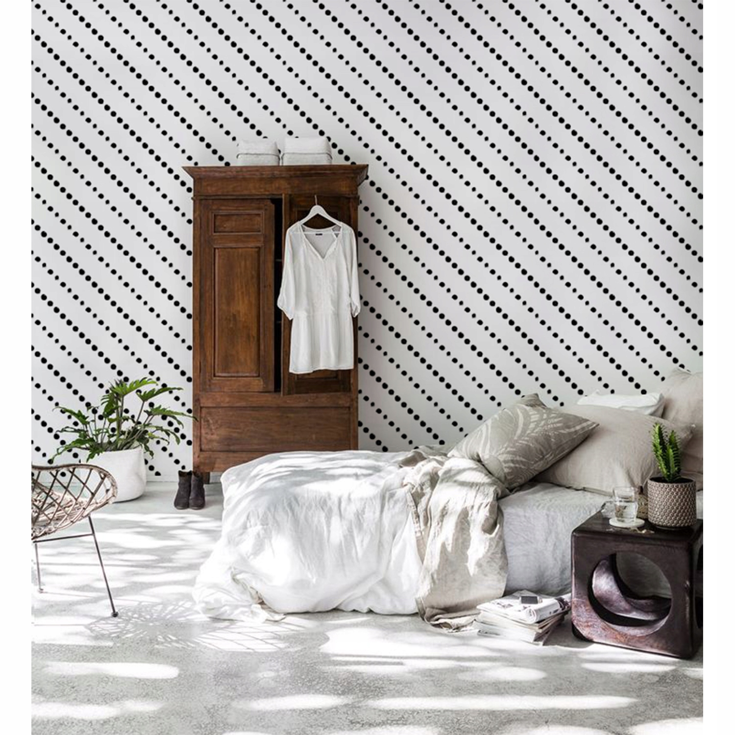 

Fototapeta na ścianę Geometryczne kropki 104x70cm