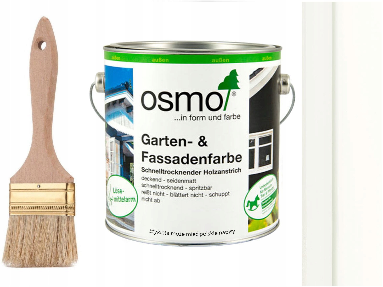 Osmo Barva na dřevo fasád 7262 Čistá Bílá 2,5L