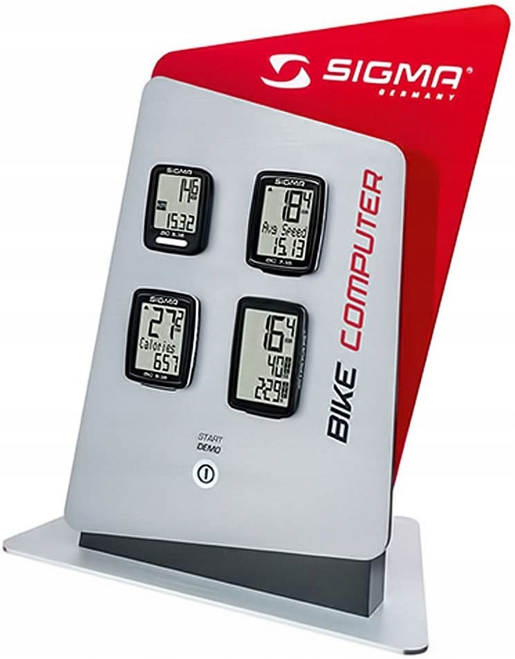 Liczniki rowerowe Sigma DemoBox 4 liczniki