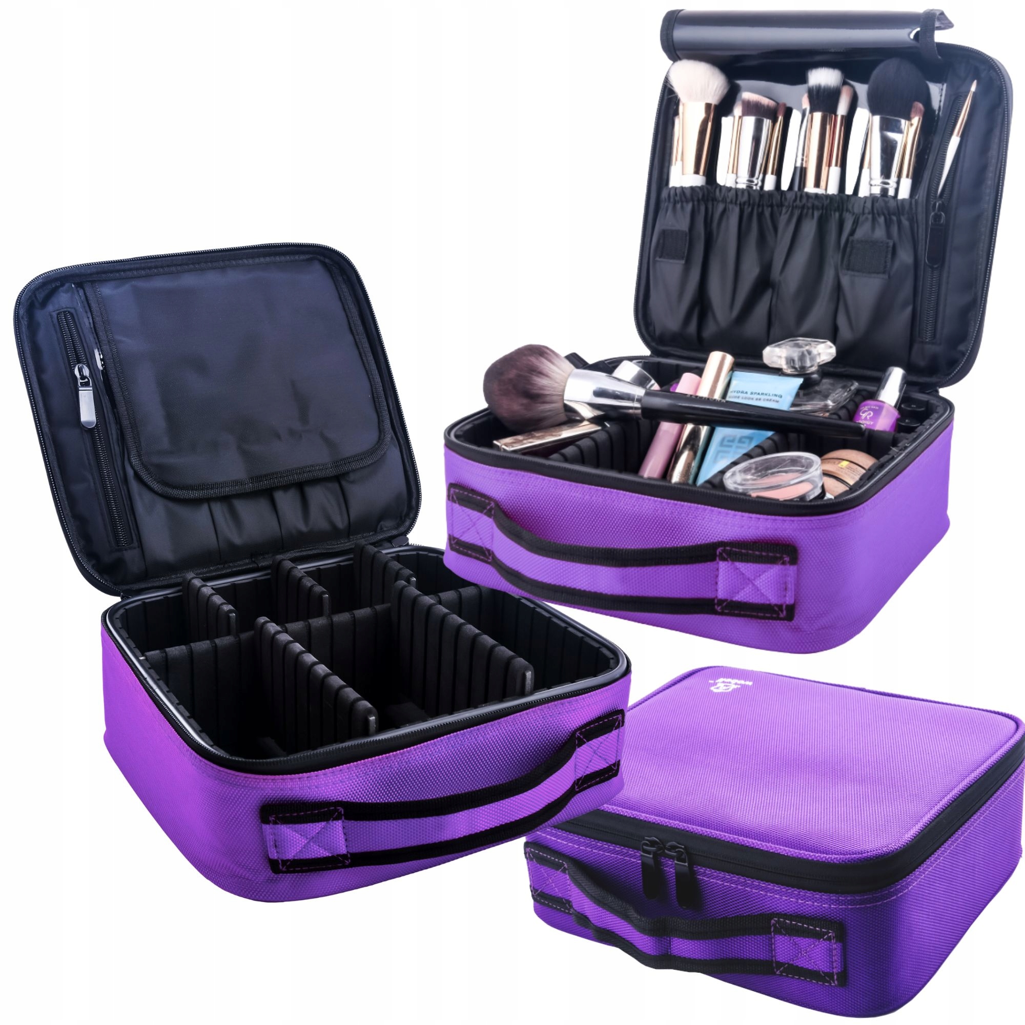 

Kosmetyczka kuferek organizer podróżna kosmetyki