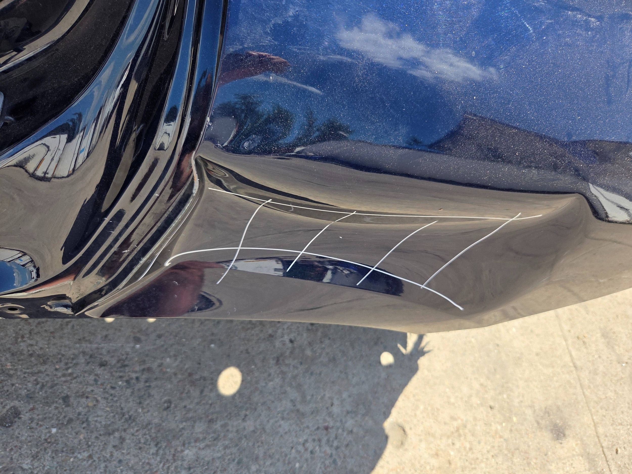 BMW X4 G02 quarter rear left z progiem