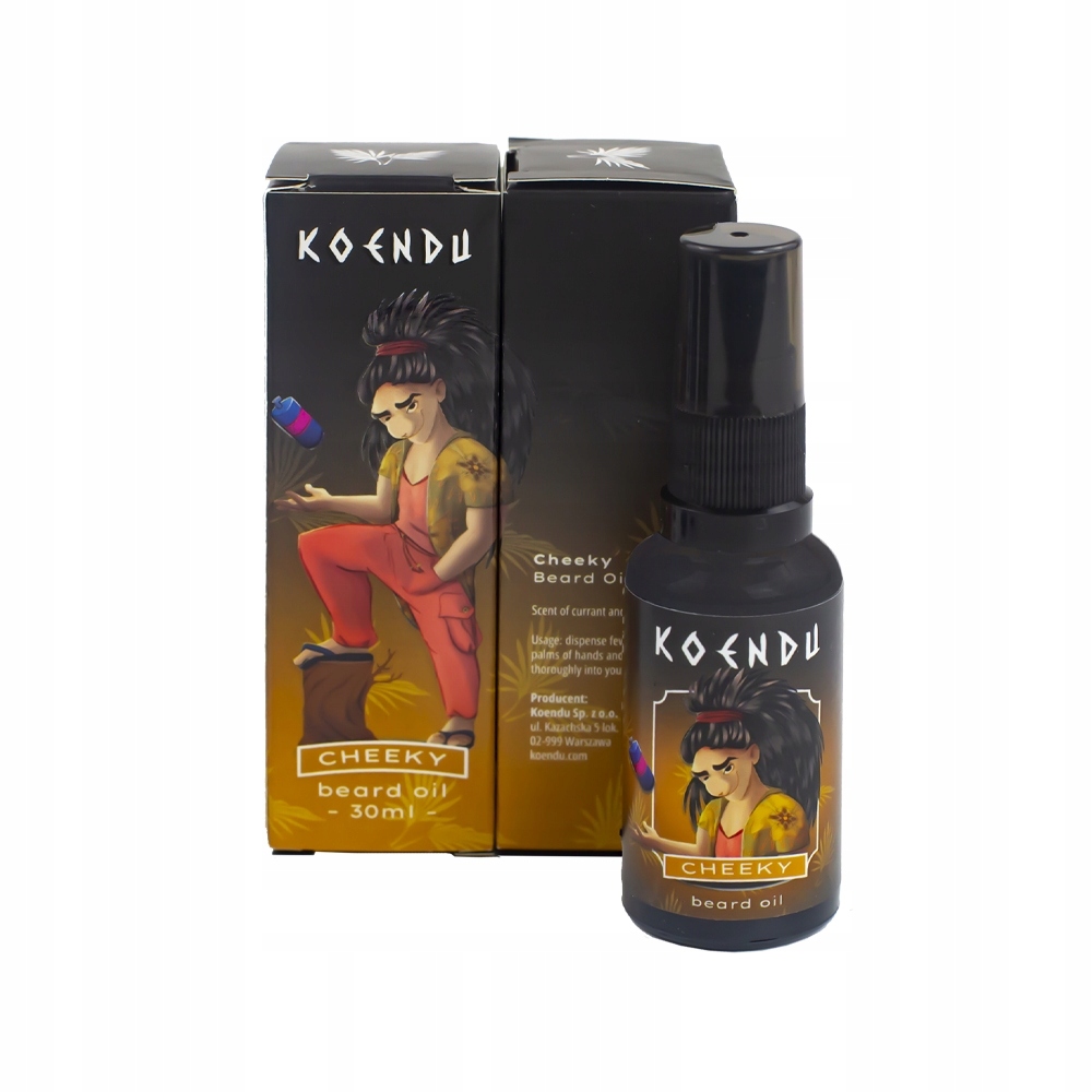 Koendu CHEEKY olejek do brody 30 ml Marka inna marka