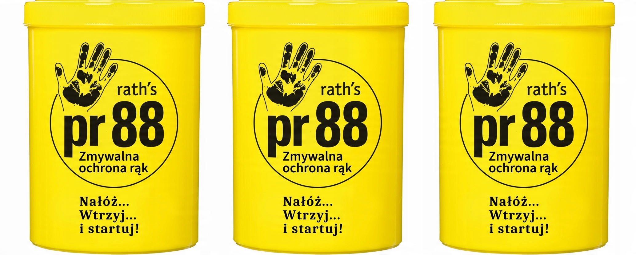 

Rath's pr88 niewidzialna rękawiczka 1000ml 3 szt.