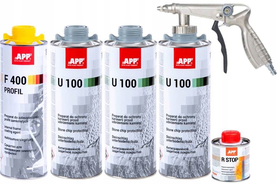 Новий хіт 3x U100 R-STOP + 1x F400 + пістолет NTOOLS