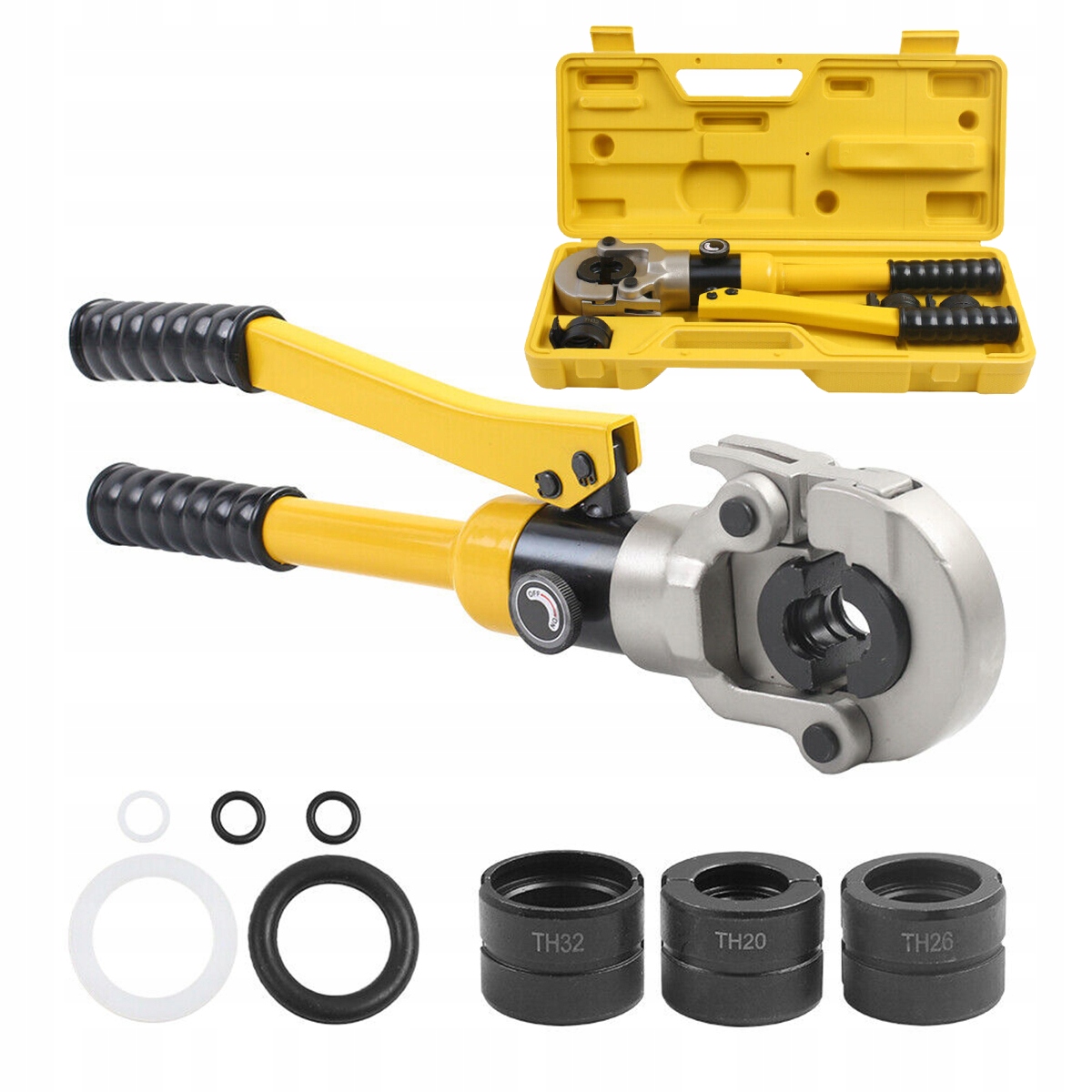 Hydraulická Lisovačka Na Trubky 16-32 mm Lisovací Kleště